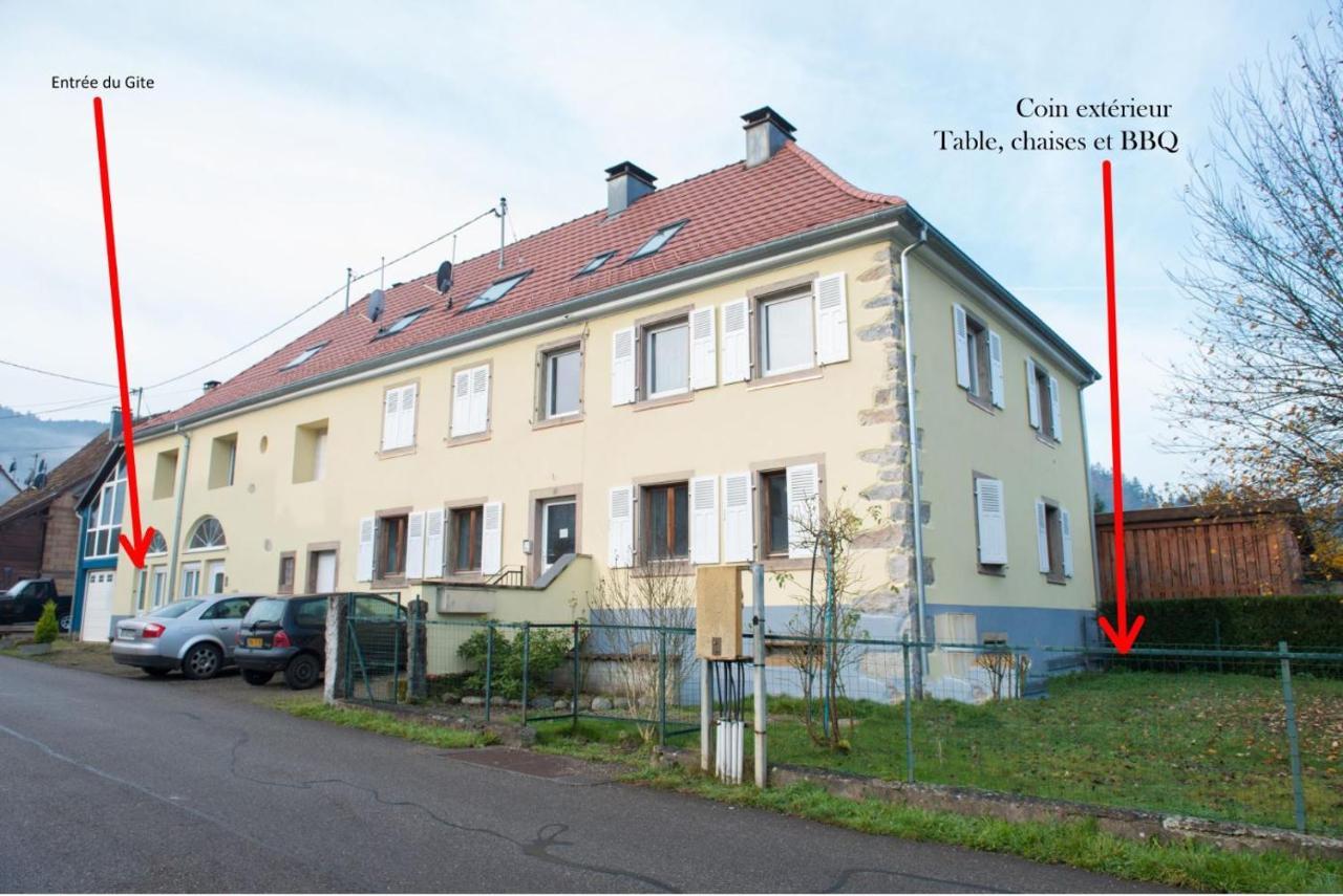 Appartement à Mitzach Esterno foto